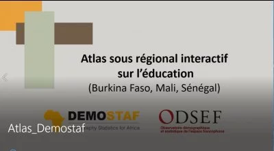 Atlas sous-régional interactif sur l'éducation (Burkina Faso, Mali, Sénégal)