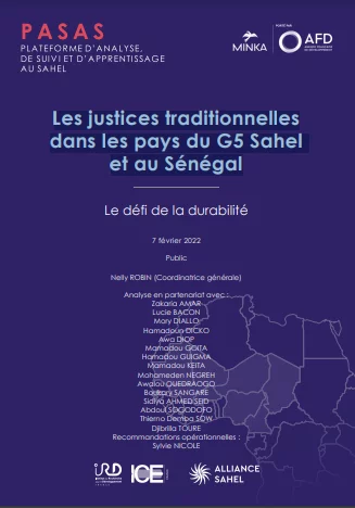 Coord par Nelly Robin «<small class="fine d-inline"> </small>Les justices traditionnelles dans les pays G5 du Sahel et au Sénégal : les défis de la durabilité<small class="fine d-inline"> </small>»