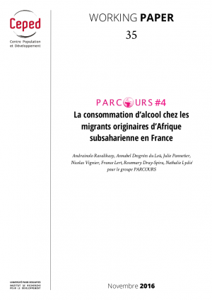La consommation d'alcool chez les migrants originaires d'Afrique subsaharienne en France