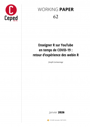 Enseigner R sur YouTube en temps de COVID-19 : retour d'expérience des webin-R