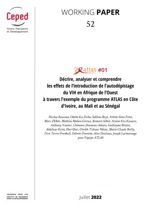 Décrire, analyser et comprendre les effets de l'introduction de l'autodépistage du VIH en Afrique de l'Ouest à travers l'exemple du programme ATLAS en Côte d'Ivoire, au Mali et au Sénégal