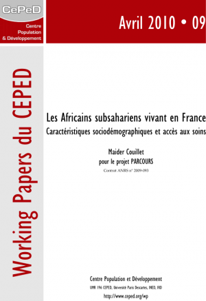 Les Africains subsahariens vivant en France : caractéristiques sociodémographiques et accès aux soins