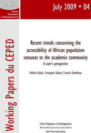 <span lang='en'>Recent trends concerning the accessibility of African population censuses to the academic community A user's perspective</span>