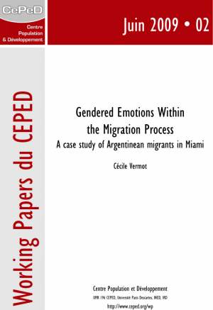 <span lang='en'>Gendered Emotions Within the Migration Process: a case study of Argentinean migrants in Miami</span>