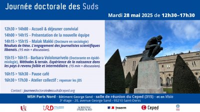 Journées Doctorales des Suds
