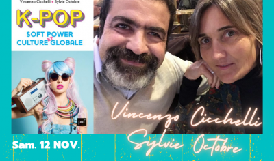 V. Cicchelli et S. Octobre dédicacent leur ouvrage à la K-Pop Festival (Paris) le 12 novembre