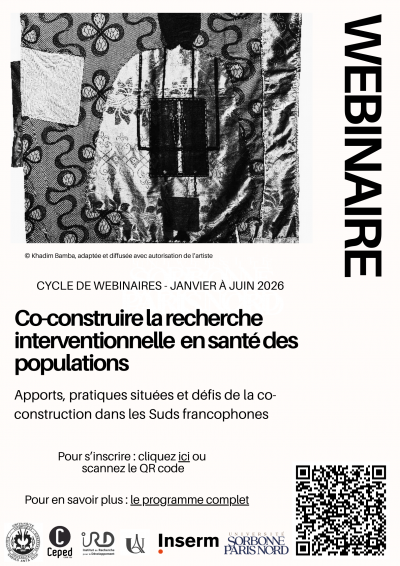Webinaire : Co-construire dans la recherche interventionnelle en santé des populations - Apports, pratiques et défis de la co-construction dans les Suds francophones (JM Goudet)